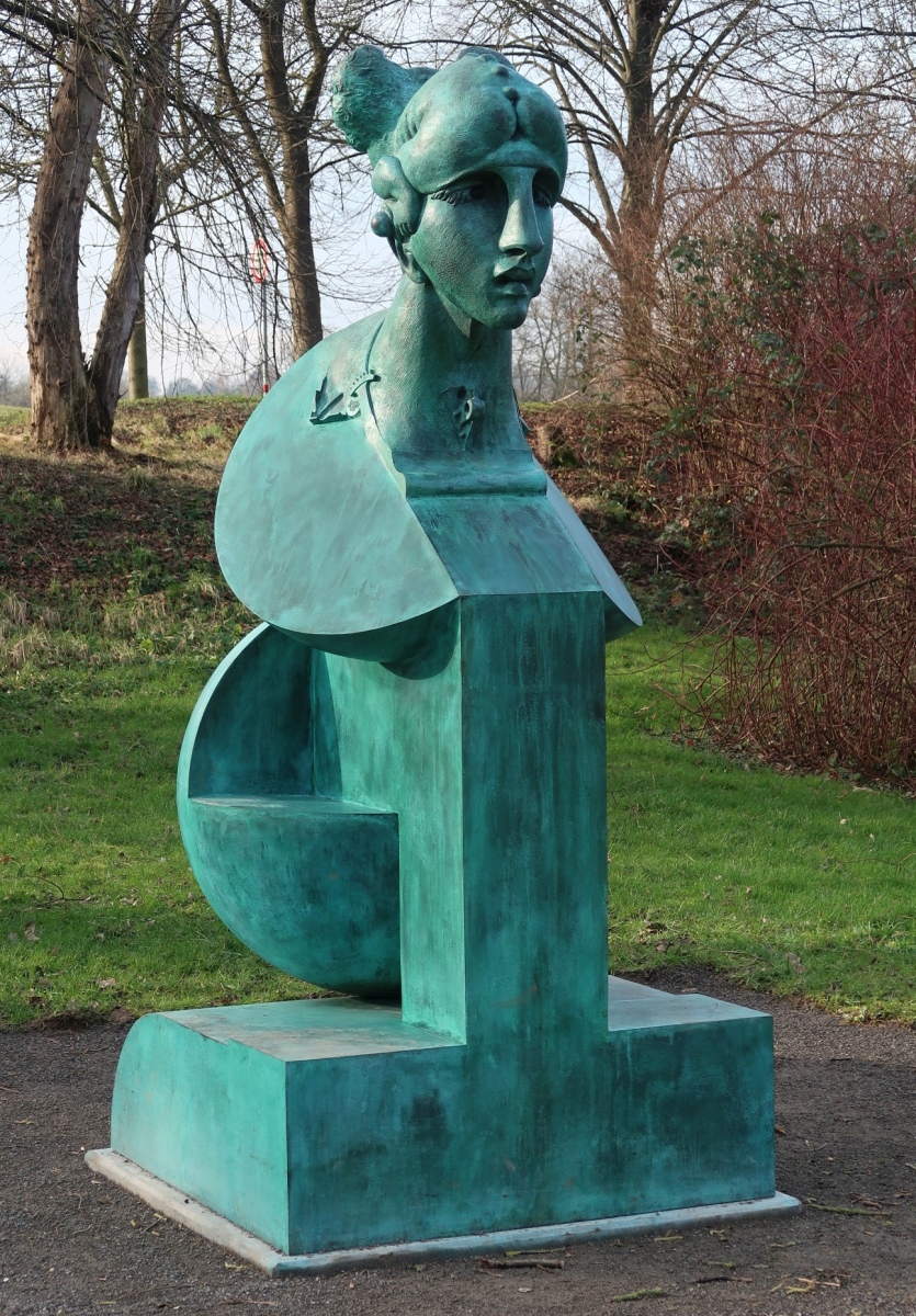 Skulptur „Resonanz“ von Jürgen Goertz 
