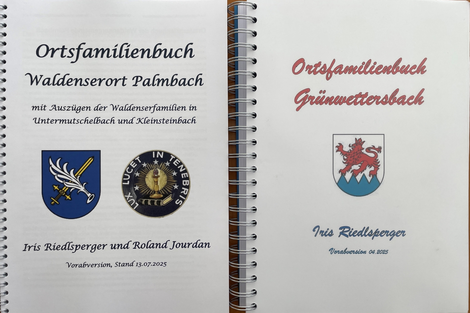 Ortsfamilienbuch Palmbach und Grünwettersbach