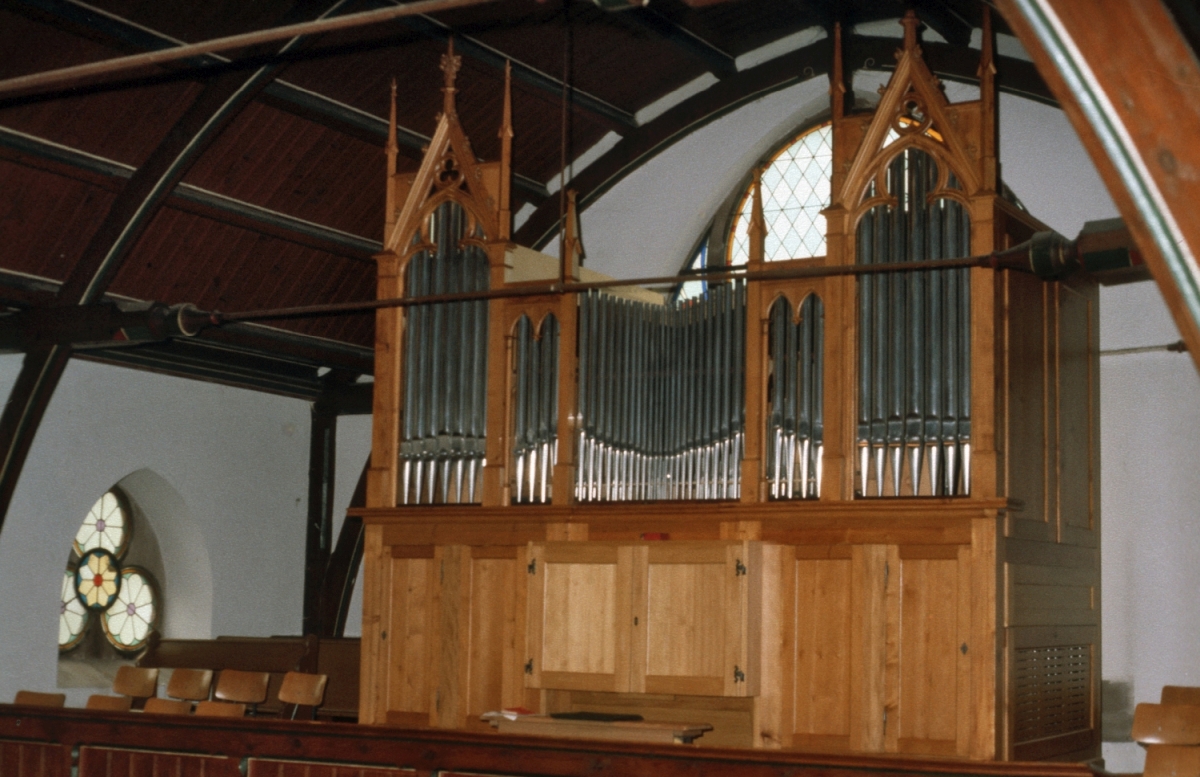 Steinmeyer-Heintz-Orgel Waldenserkirche Palmbach 1980 Steinmeyer-Heintz-Orgel Waldenserkirche Palmbach 1980
